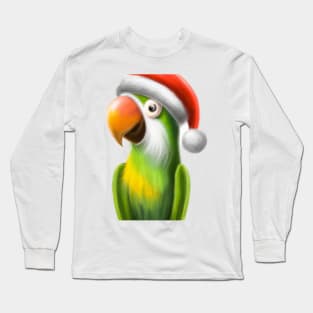 Cute Parrot Drawing Long Sleeve T-Shirt